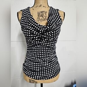 Black and White Polka Dot Dress